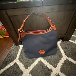 NWOT Dooney & Bourke Navy Hobo Purse